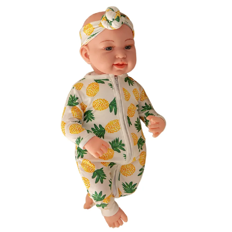 Inventory Reduction Maxbell 45cm Simulation Vinyl Reborn Awake Doll Model in Jumpsuit Set Kids Gift Toys Inventory Reduction Maxbell 45cm Simulation Vinyl Reborn Awake Doll Model in Jumpsuit Set Kids Gift Toys