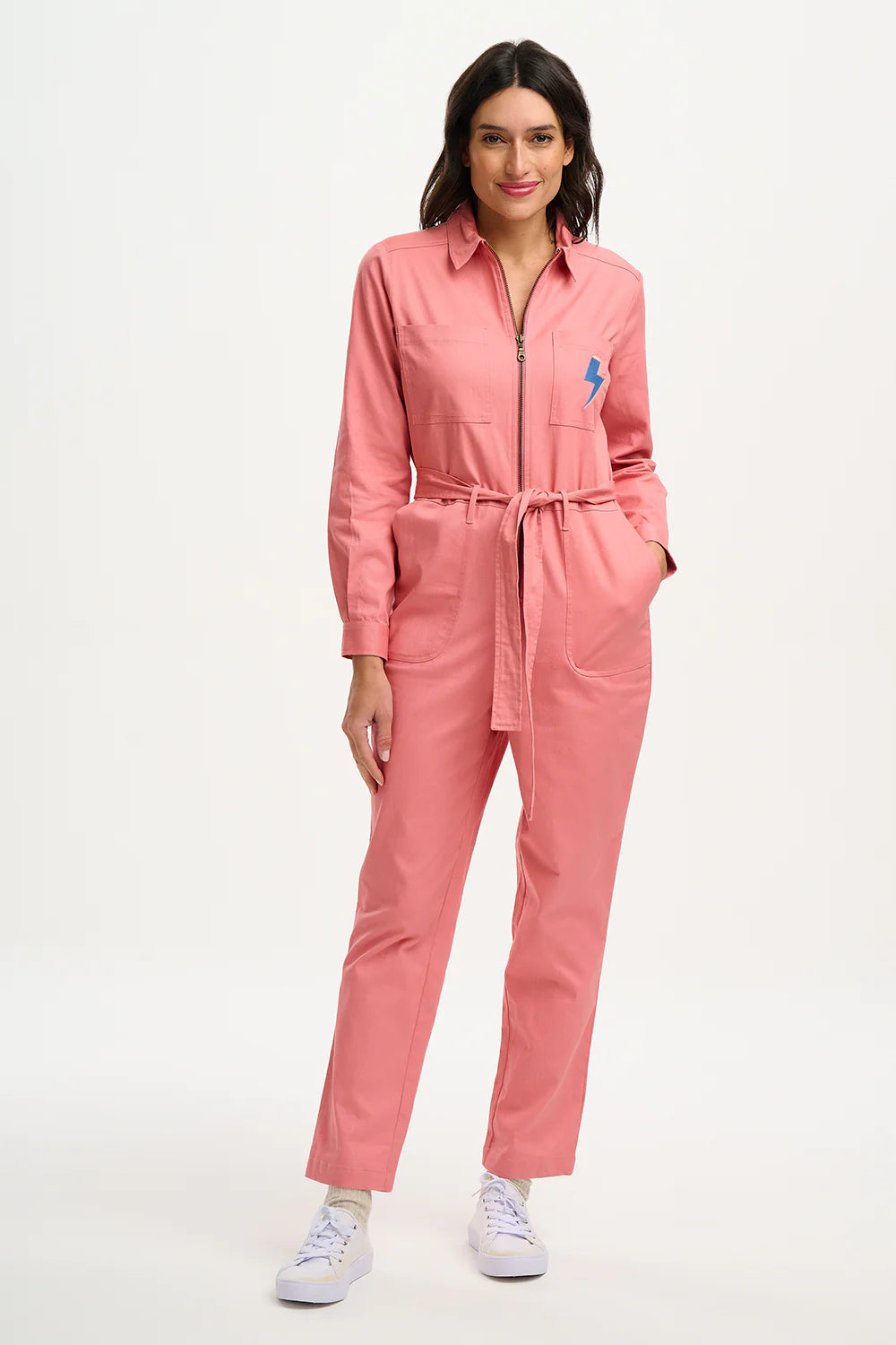 Discount Days Anwen Jumpsuit Rose Pink Lightning