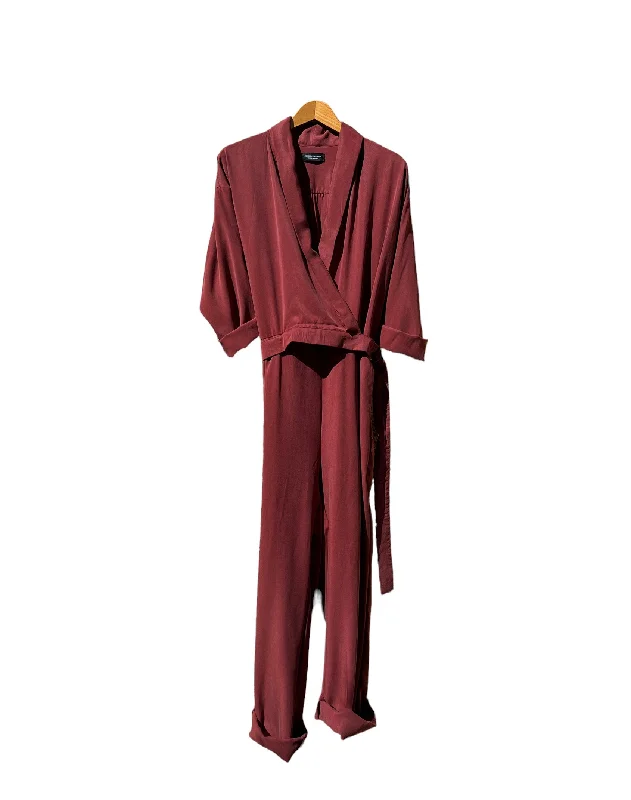 Price Meltdown Attalea Jumpsuit Terracotta Lyocell