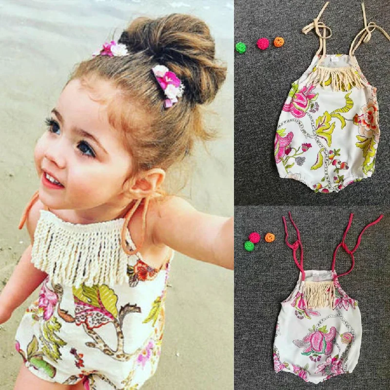 Quick Sale Maxbell Baby Girls Floral Romper Bodysuit Jumpsuit Outfits Sunsuit 0-6 MonthsStyle 1 Quick Sale Maxbell Baby Girls Floral Romper Bodysuit Jumpsuit Outfits Sunsuit 0-6 MonthsStyle 1