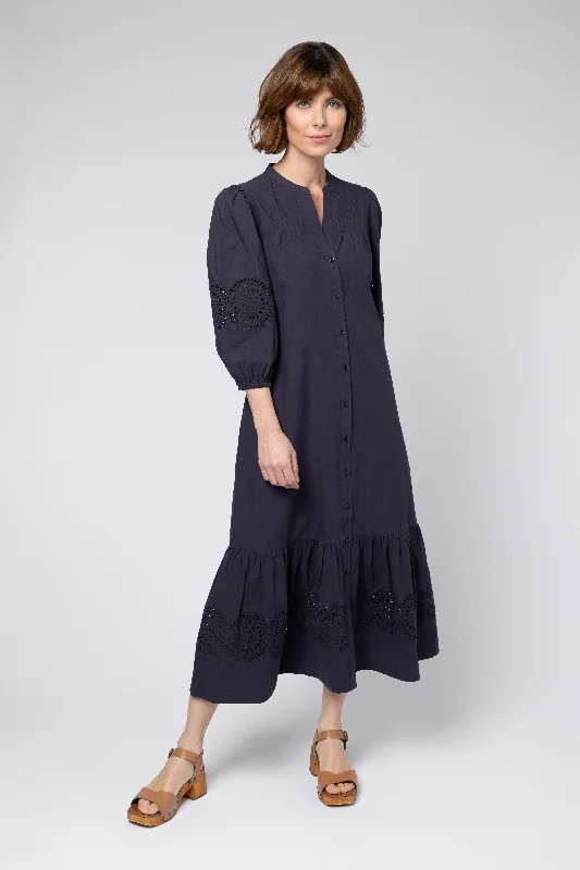 Clearance Sale Beau Broderie Dress (Black)