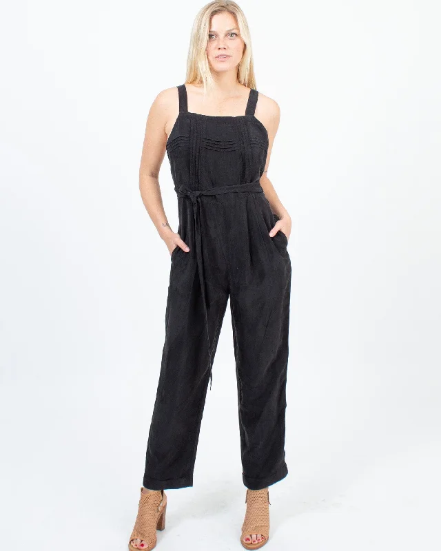 Online Only Belted Jumpsuit