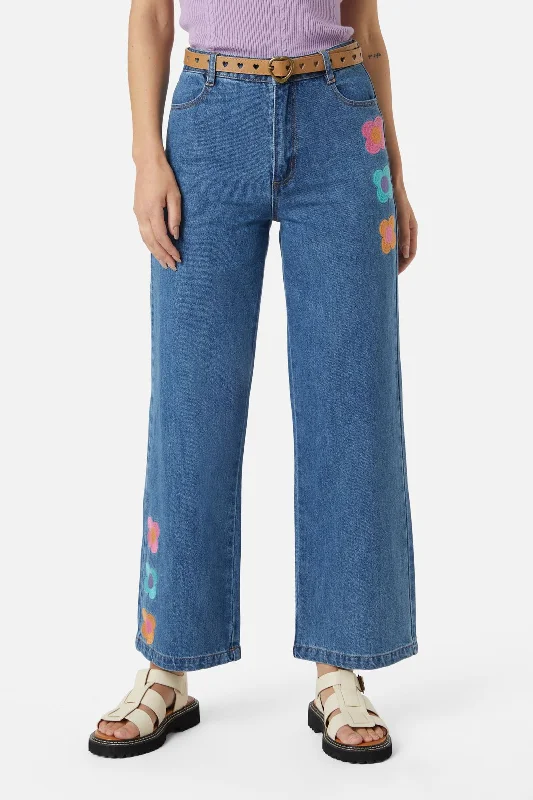 Quick Sale Betty Emb Jean