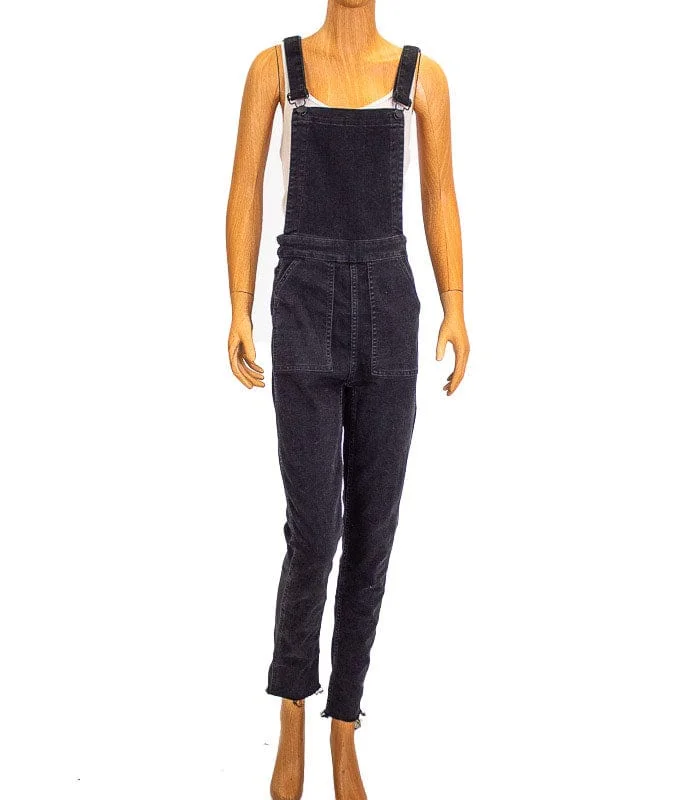 Sneak Peek Sale Black Denim Overalls