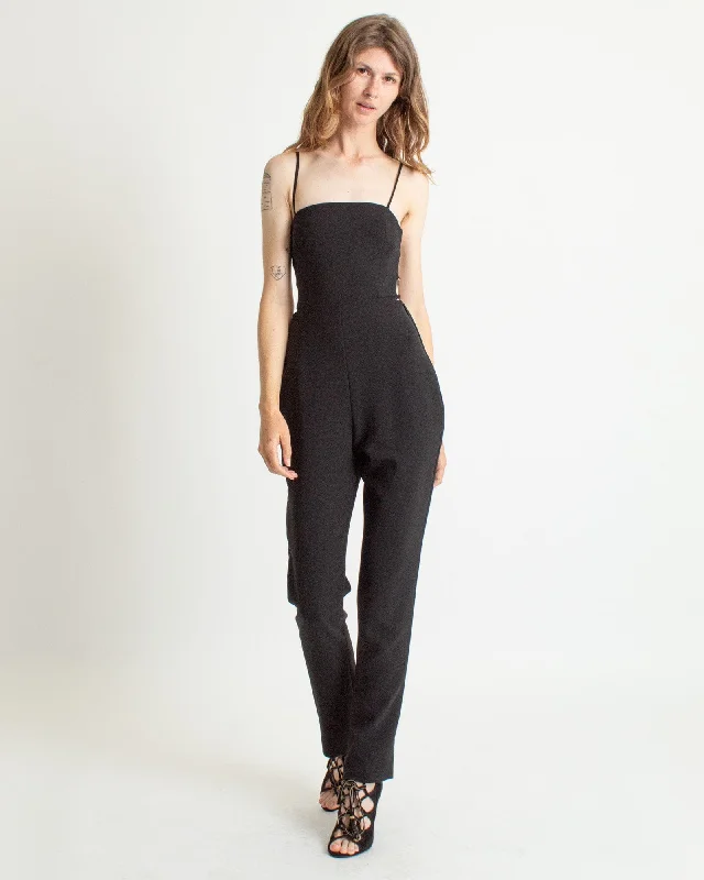Super Sale Black Sleeveless Jumpsuit