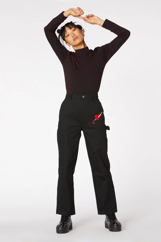 The Best Prices Bleeding Heart Drill Jean