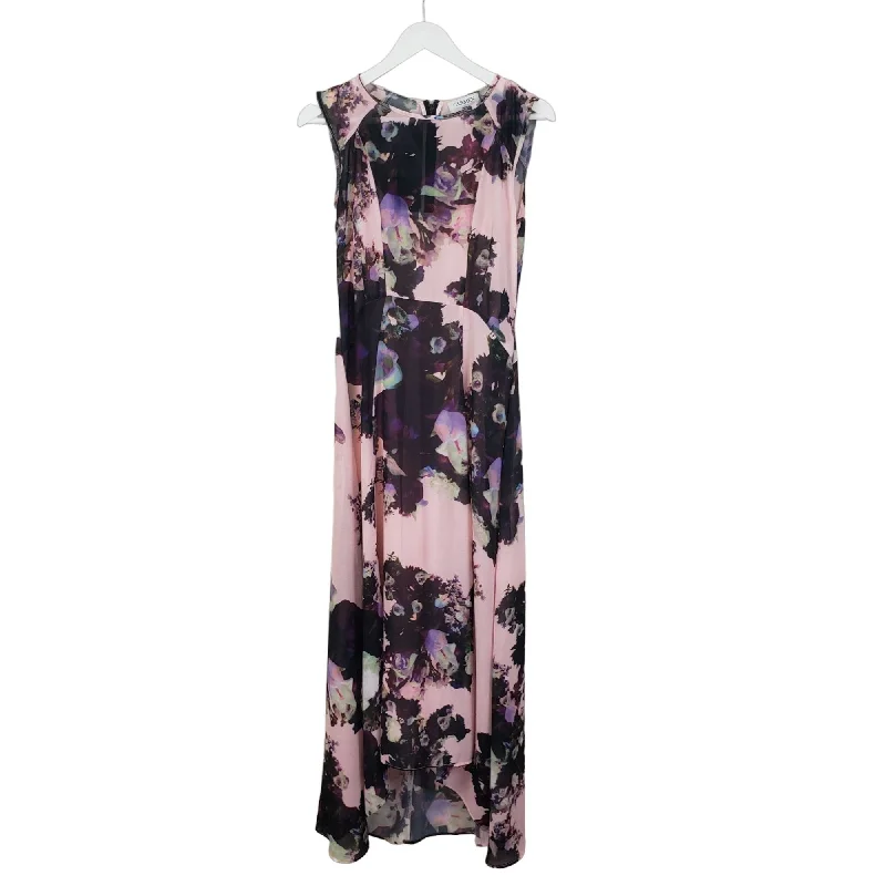 Reduced Prices Carmen Marc Valvo Floral Hi-Low Hem Midi Dress Size 2
