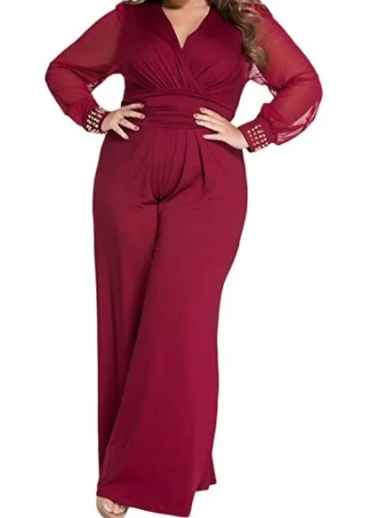 Special Discount Plus Size Classy Jumpsuit