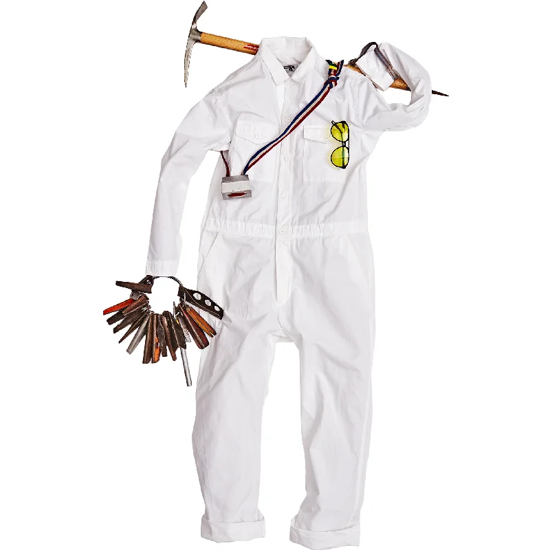 Savings Bonanza Climbing Jumpsuit, White