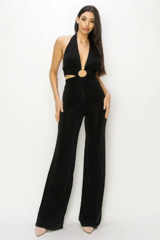 Price Break Olid Slinky Wide Legs Jumpsuit