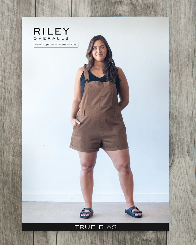 Seasonal Sale Riley Overalls - Sewing Pattern | True Bias | Size 14-32