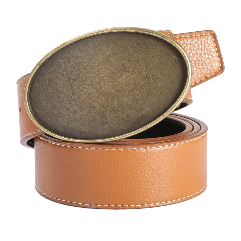 Weekend Flash Sale Maxbell Cowboy Belt Adjustable Leather Waistbelt Buckle for Women Men Jumpsuit brown Weekend Flash Sale Maxbell Cowboy Belt Adjustable Leather Waistbelt Buckle for Women Men Jumpsuit brown