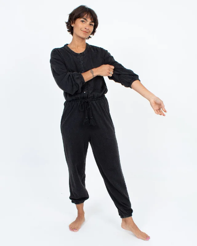 Extra Savings Cozy Sweat Jumpsuit