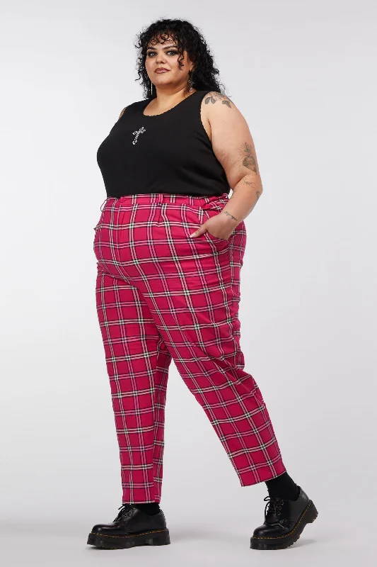 Act Fast Curve Classic Tartan Pant
