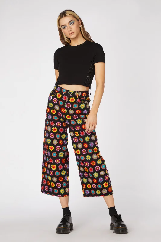 New Deals Daisy Cotton Drill Pant
