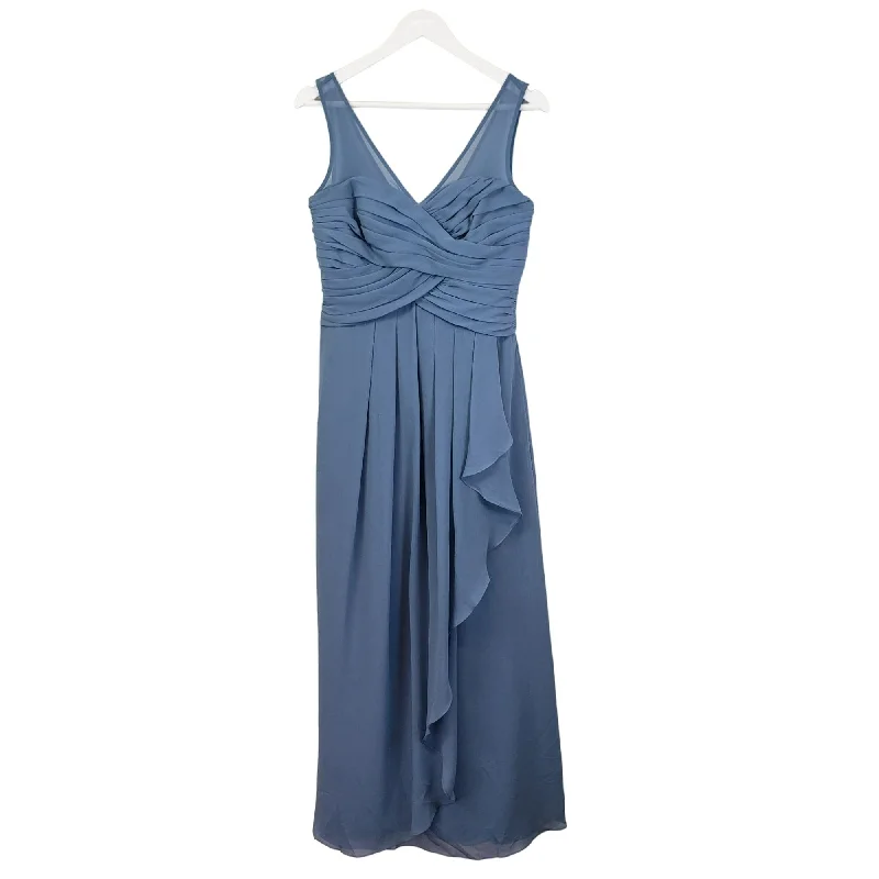 Weekend Deal David's Bridal Cascading Special Occasion Gown Dress Size 8