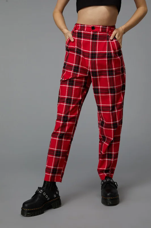 Don't Wait Demonic Tartan Pant