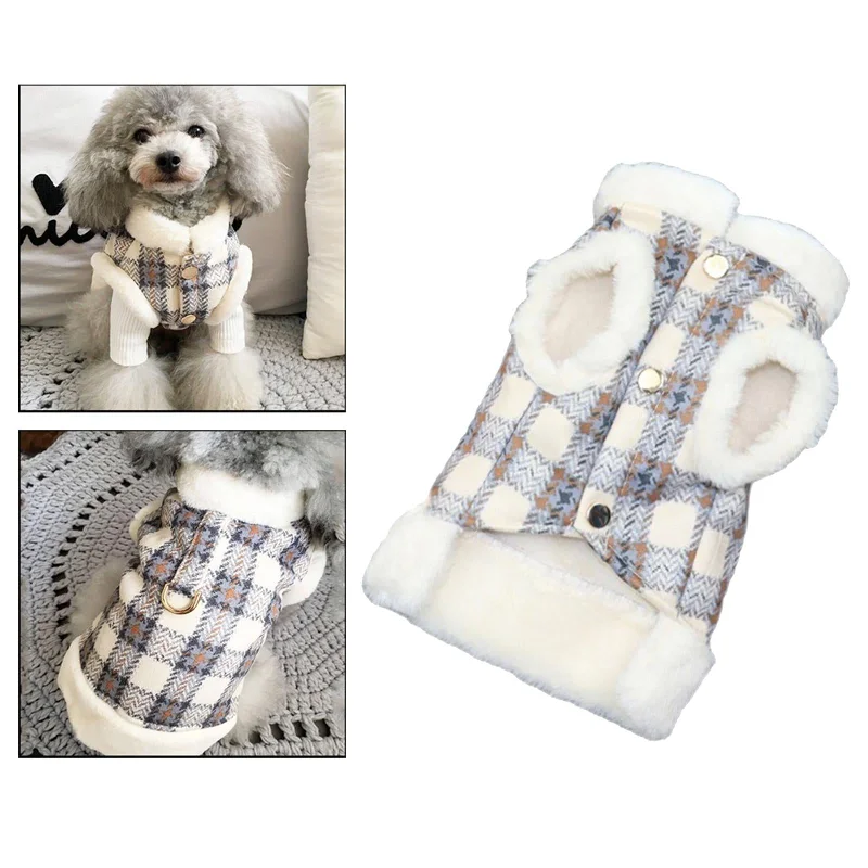 Limited Availability Maxbell Dog Cat Jumper Coat Autumn Jumpsuit Pet Waistcoat Costume for Small Dogs Blue L