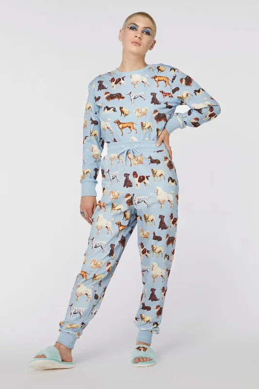 Doorbuster Deal Doggo Print Track Pant