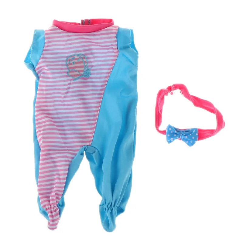 Price Fest Max Doll Outfit Romper Jumpsuits Hairband Set For 18 inch Dolls