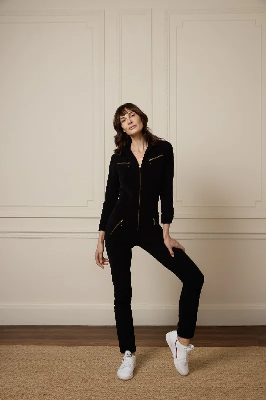 Best Deals Dolly The Flight Suit - Black Denim