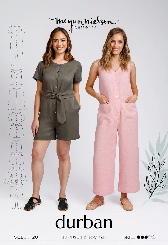 Don’t Miss Out Durban Jumpsuit & Romper | Megan Nielsen