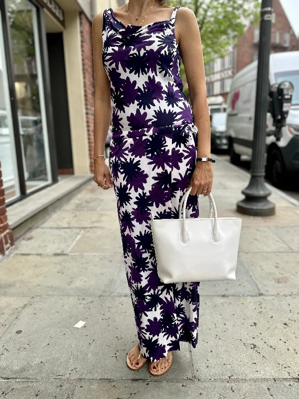 Midnight Madness DVF Sleeveless Maxi Dress / M-US8