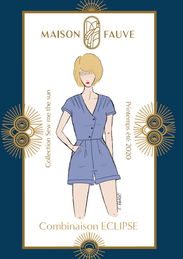 Time-Limited Offer Eclipse Playsuit and Dress - Sewing Pattern | Maison Fauve