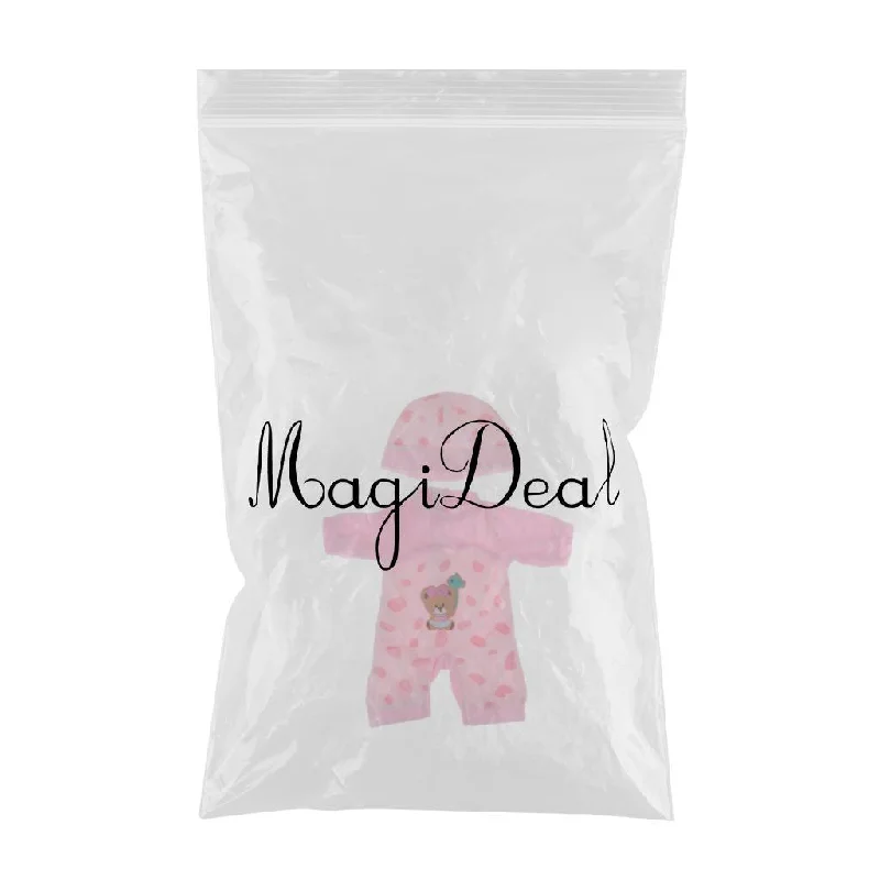 New Deals Maxbell Maxbell Fashion Doll Clothing Jumpsuit with Hat for 16inch Salon Dolls Pink New Deals Maxbell Maxbell Fashion Doll Clothing Jumpsuit with Hat for 16inch Salon Dolls Pink
