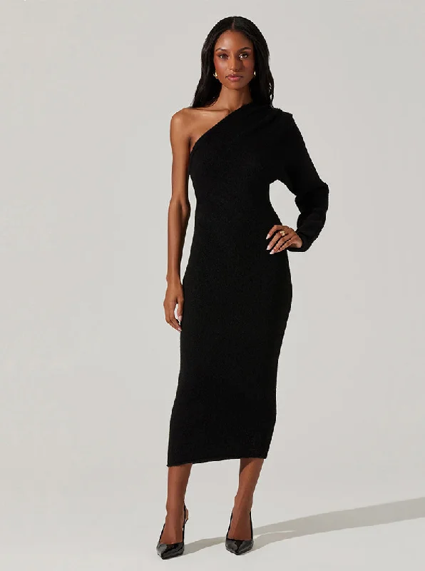 Special Discount Finola Dress in Black