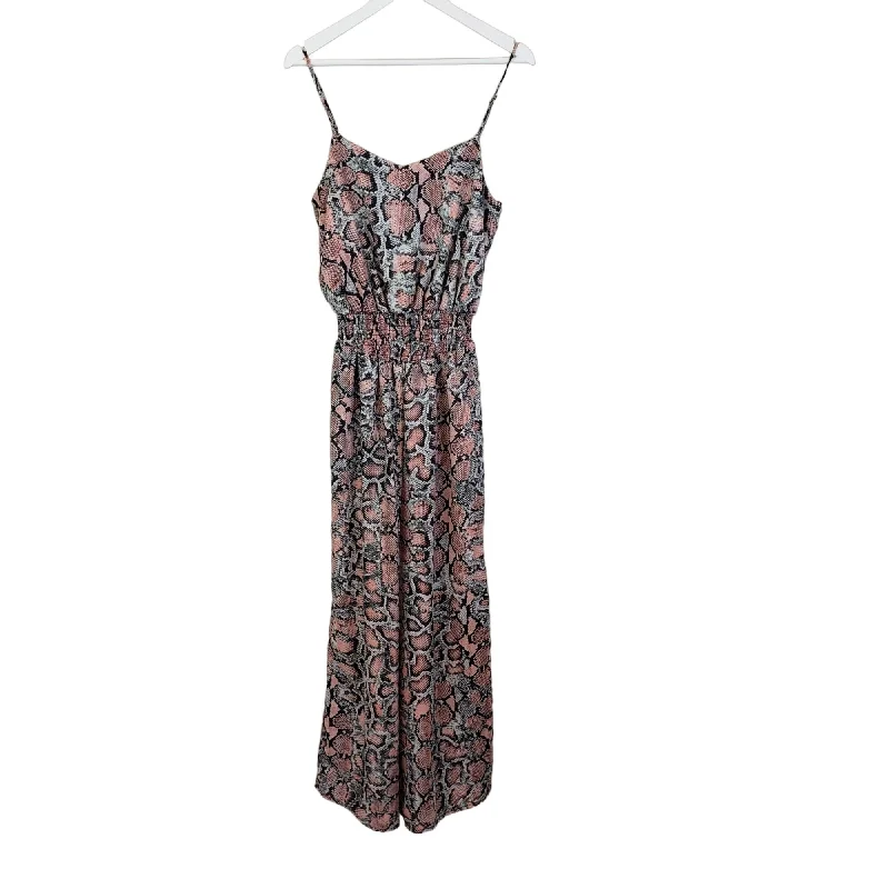 Price Reduction Fire Los Angeles Python Print Smocked Waist Jumpsuit Size Small/Medium