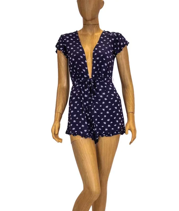 Price Buster Floral Print Romper
