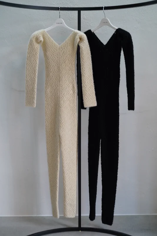 Stock Clearance FUMIKA_UCHIDA<BR>MOHAIR MESH TIGHTS CATSUIT