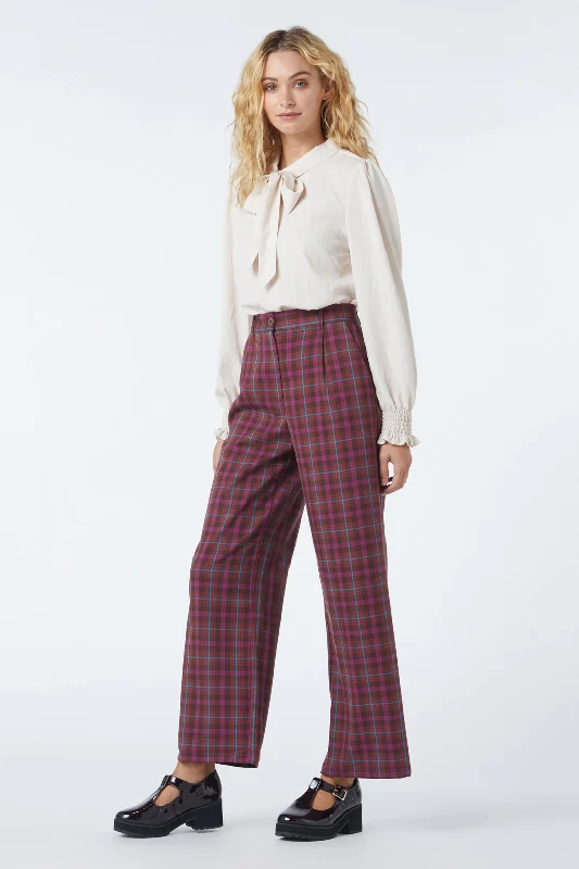 Midnight Madness Ginger Check Pant
