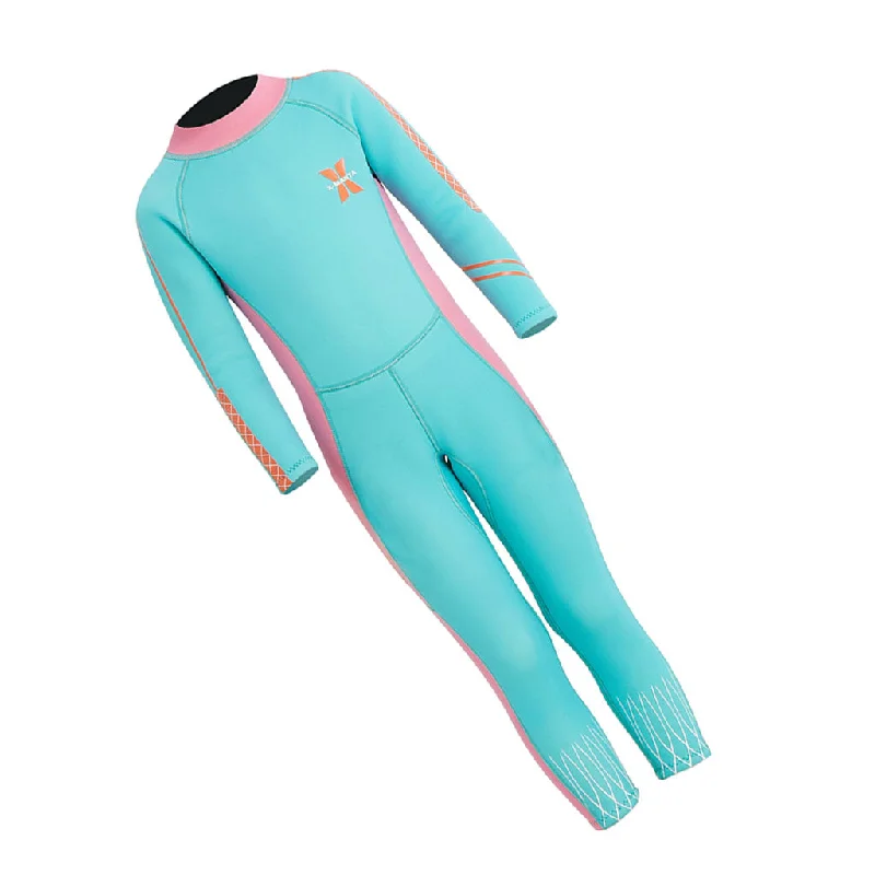 Year-End Clearance Maxbell Girls Diving Wetsuit One-piece Kid Scuba Dive Suit Jumpsuit Rash Guard XL