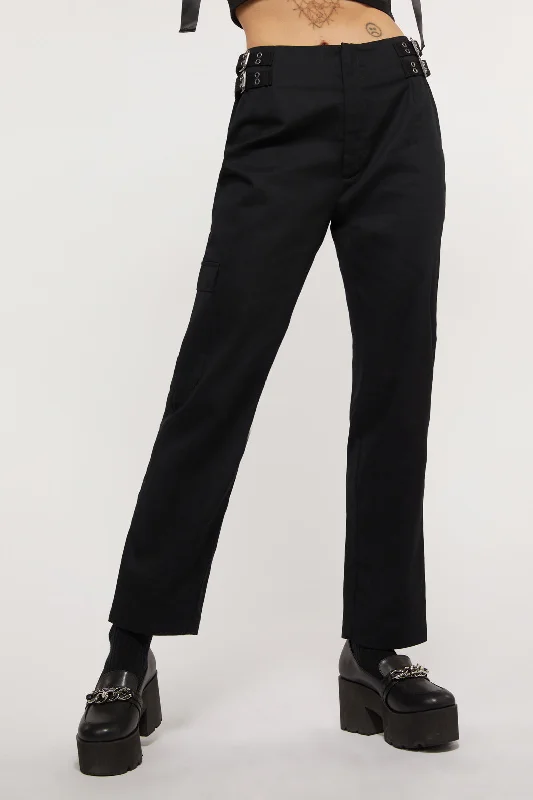 Fantastic Offers Goth Belted Pants