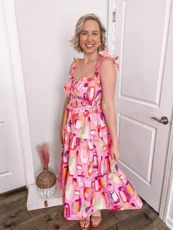 Doorbuster Deal Groovy Swirl Dress