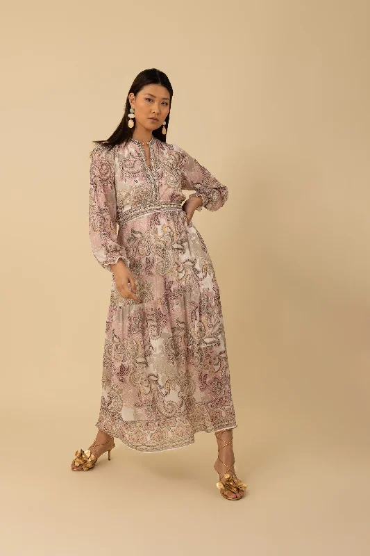 Year-End Sale Shelby Chiffon Long Dress - Ivory