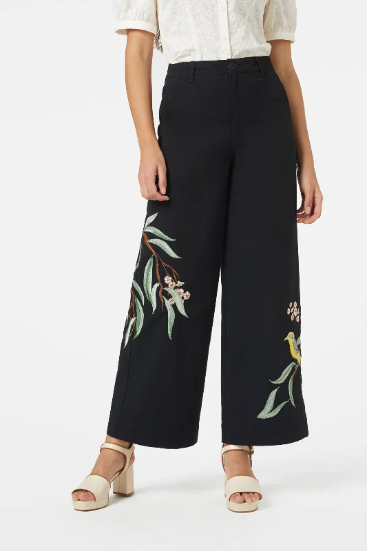 Savings Bonanza Honey Eater Embroidered Pant