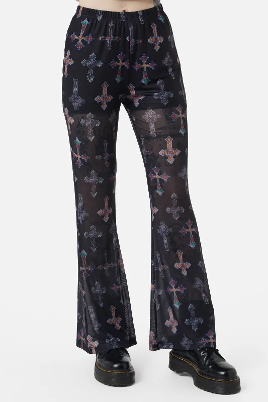 Special Promotion Hope Had Died Mesh Pants