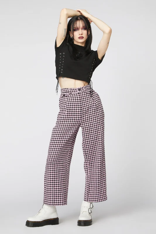 Clearance Items Houndstooth Check Pant