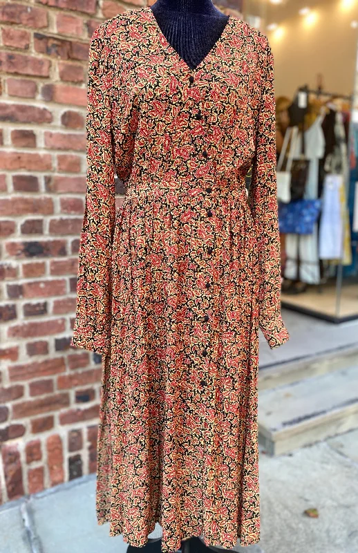 Discount Extravaganza IDANO LS Midi Dress / M-2