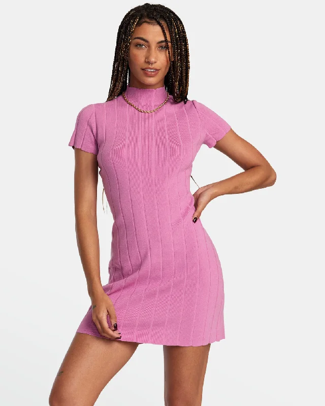 Value Deals Jones Sweater Dress - Meta Pink