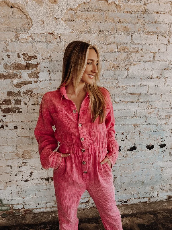 Super Savings Katy Jumpsuit - Pink