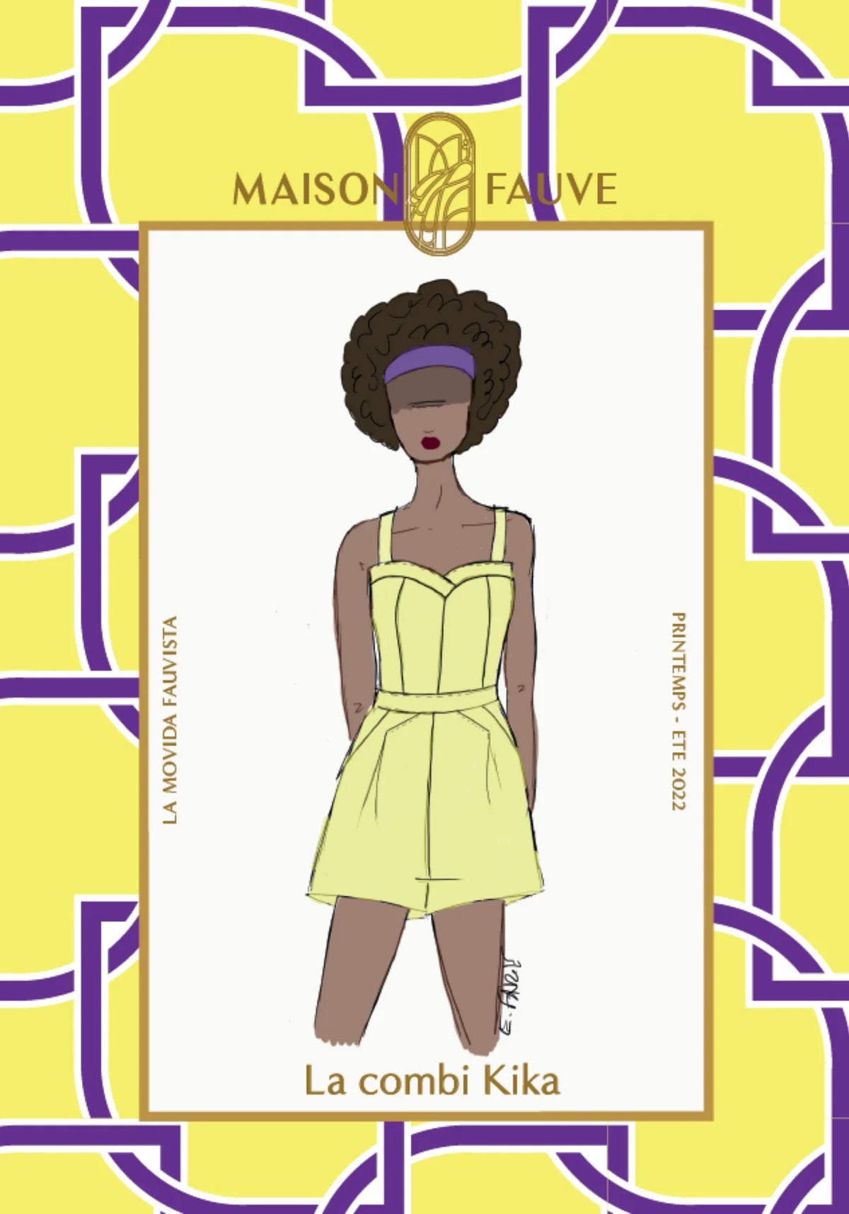 Unmissable Offer Kika Playsuit and Dress - Sewing Pattern | Maison Fauve