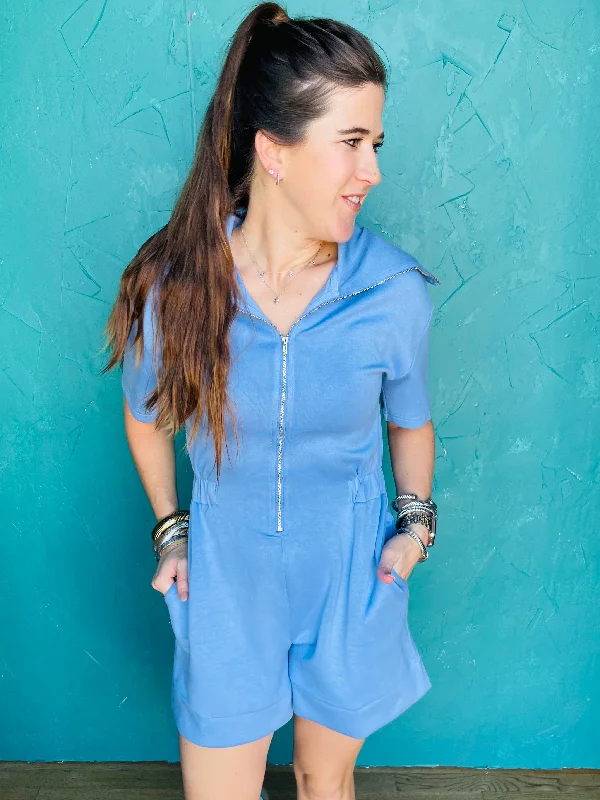 Big Discounts Knit Zip Novelty Romper
