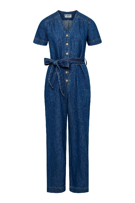 Extra Savings Elouise Jumpsuit Blue