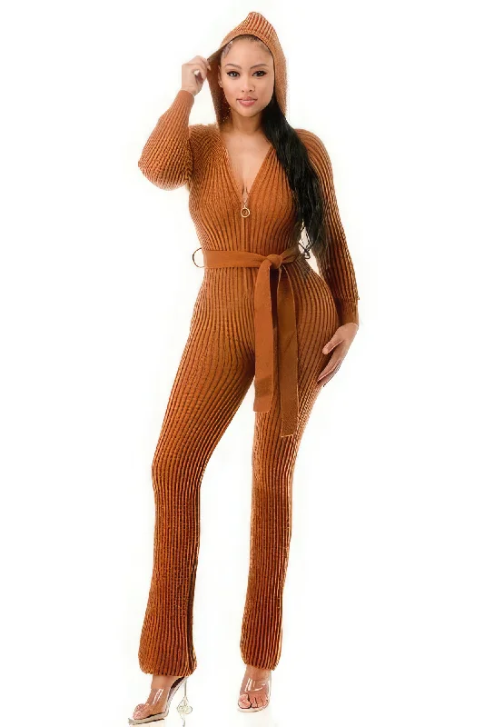 Epic Deals Monroe Hooded Jumpsuit