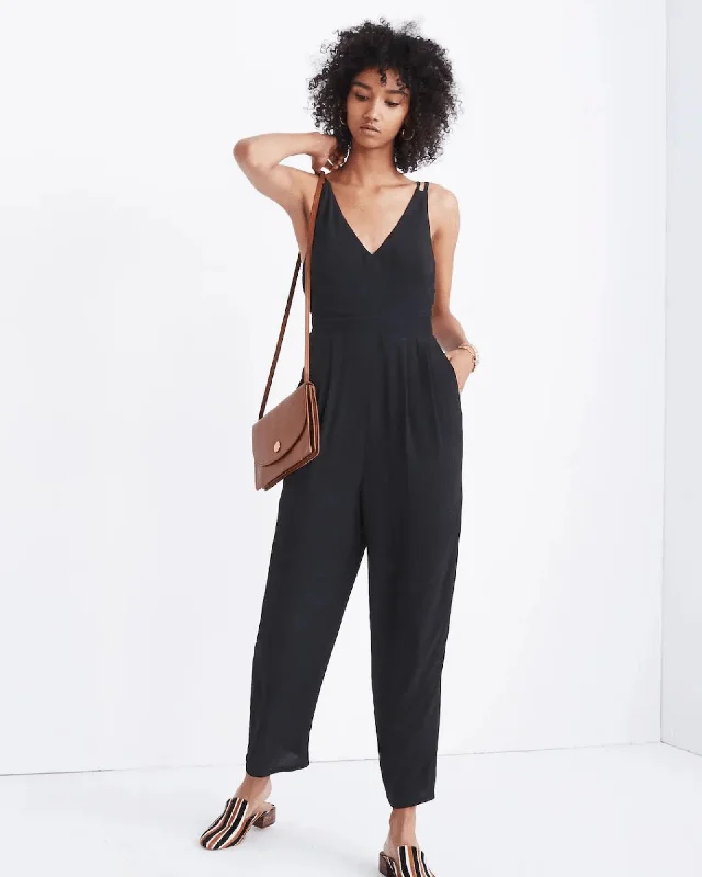 Savings Galore Madewell V-Neck Jumpsuit