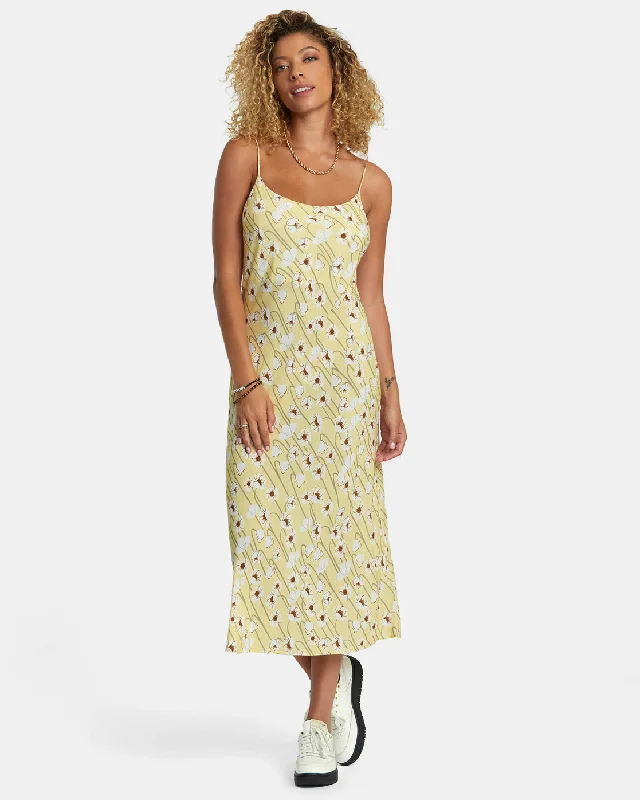 Lowest Prices Maiden Midi Dress - Golden